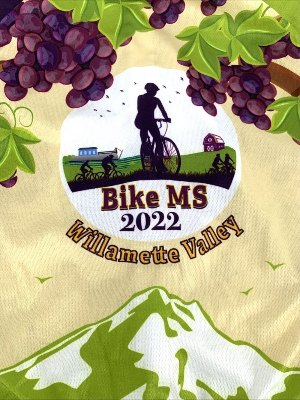 Primal Cycling Jersey Unisex Sz M Bike MS 2022 Willamette Valley Oregon NWT - Picture 8 of 10